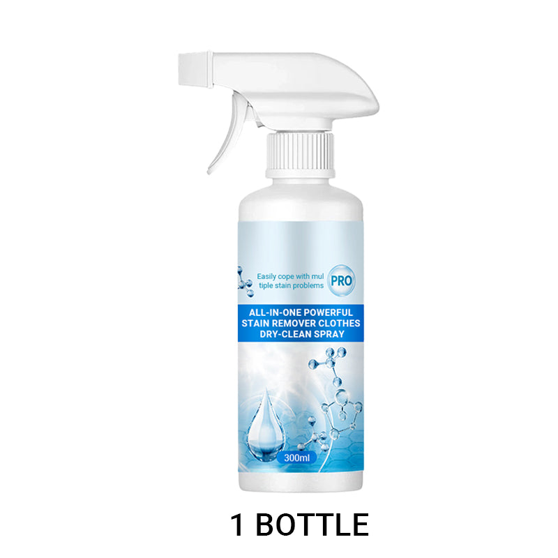 🔥Aujourd'hui 33%~60% de réduction🔥 Spray détachant puissant tout-en-un pour vêtements et nettoyage à sec