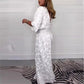 💥Zeitlich begrenzt 50 % RABATT 💕Atmungsaktiver Jumpsuit mit tiefem V-Ausschnitt und Taille für Damen
