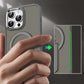 Copertina di telefonia mobile a prova di shock magnetico con supporto per iPhone 15-11 Serie