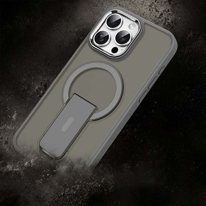 Copertina di telefonia mobile a prova di shock magnetico con supporto per iPhone 15-11 Serie