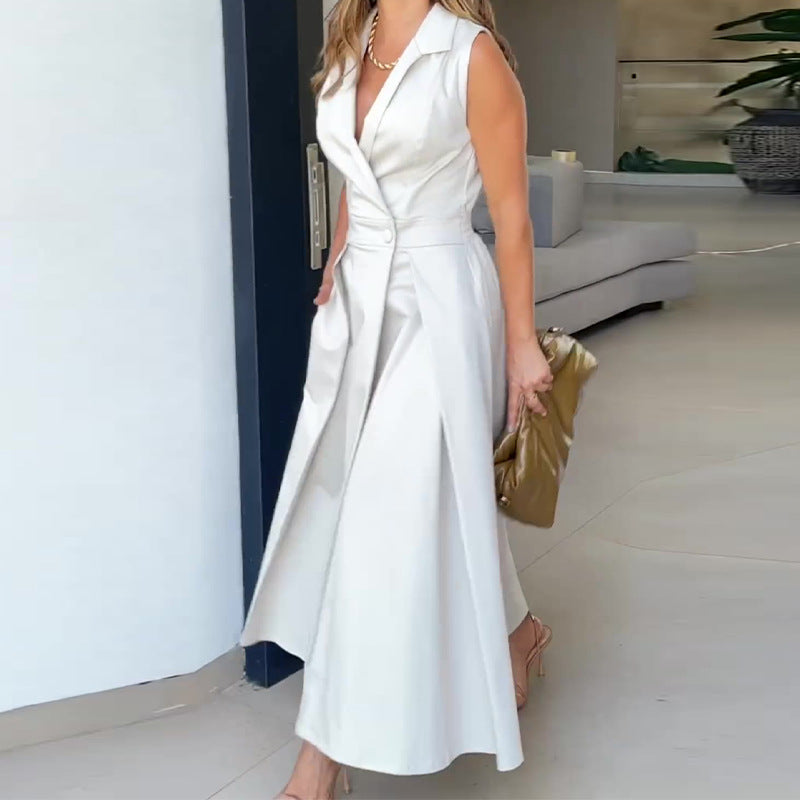 💃67% discounts 💃V-neck gas quality female dress, show the charm of women
