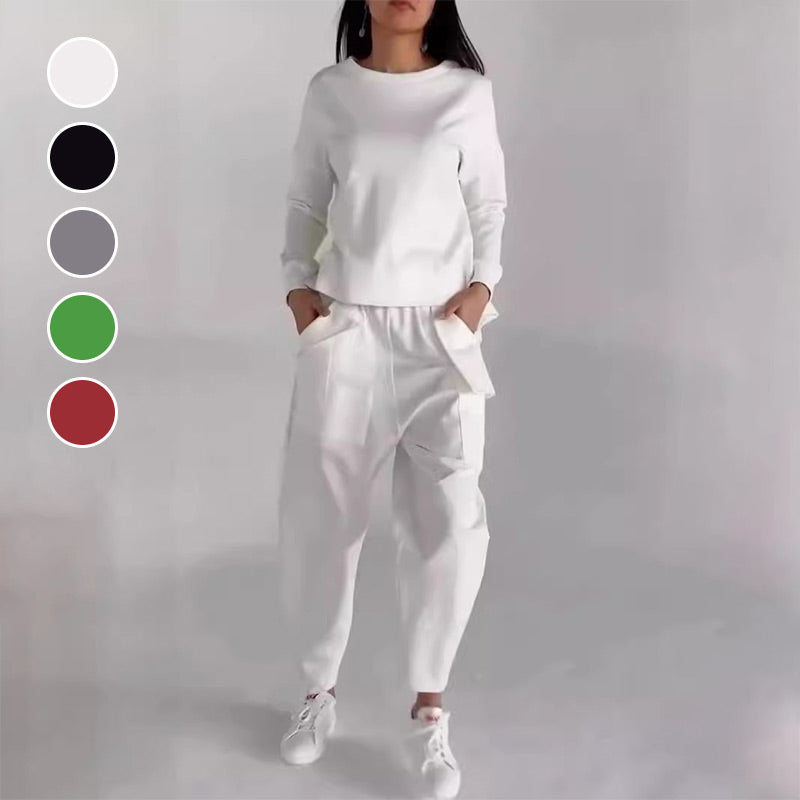 Abito da donna casual sportivo con diverse borse