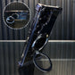 Transparent Anti-Falen Handy Shell mat rotativen Stand fir Galaxis Serie