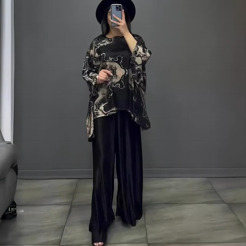 43% de descuento 💥Conjunto holgado, fluido y moderno de 2 piezas para mujer.