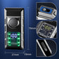 Multifunctional double flame lighter with colored lights