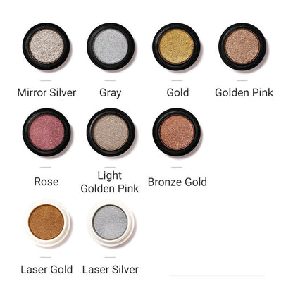 Superheller solid nail powder with a mirror effect
