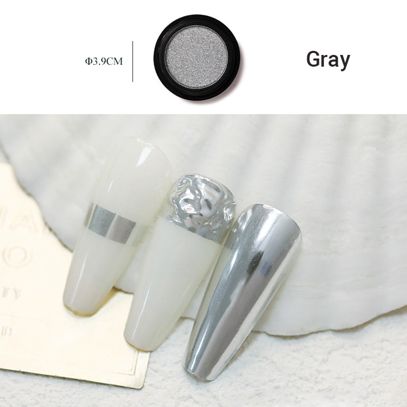 Superheller solid nail powder with a mirror effect