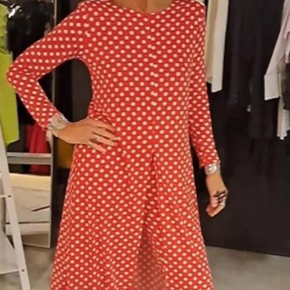 sconto del 40%🔥Set 2 pezzi composto da top e pantaloni con pois