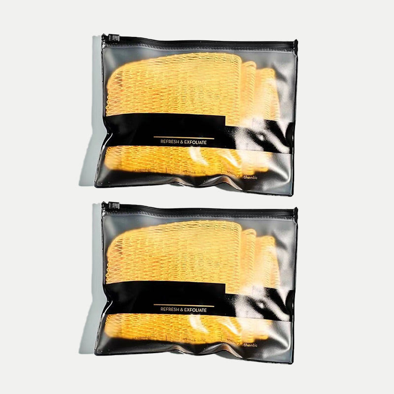 🚿Perfekt badehåndkle 🛁 Effektiv avfettende nettingbadebørste