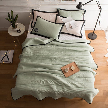 🛌💤El secreto para un sueño reparador en verano: una manta refrescante y refrescante