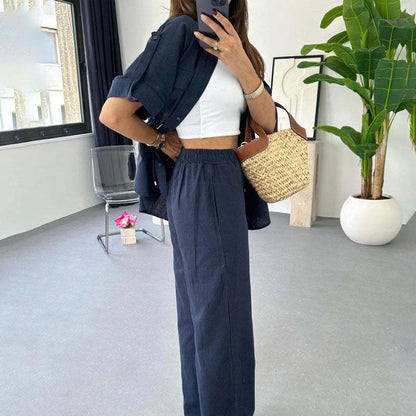 💕Free Shipping🥰Two-piece workwear casual with drawstring for women