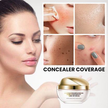 🏆KAUFEN Sie 1 und erhalten Sie 1 gratis ✨🌸Feuchtigkeitsspendender, aufhellender Concealer Smooth Tone-Up Cream