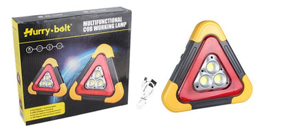 🚗🆘3-IN-1 Dreieckige Solar-Notfall-Signalleuchte für den Straßenrand✨