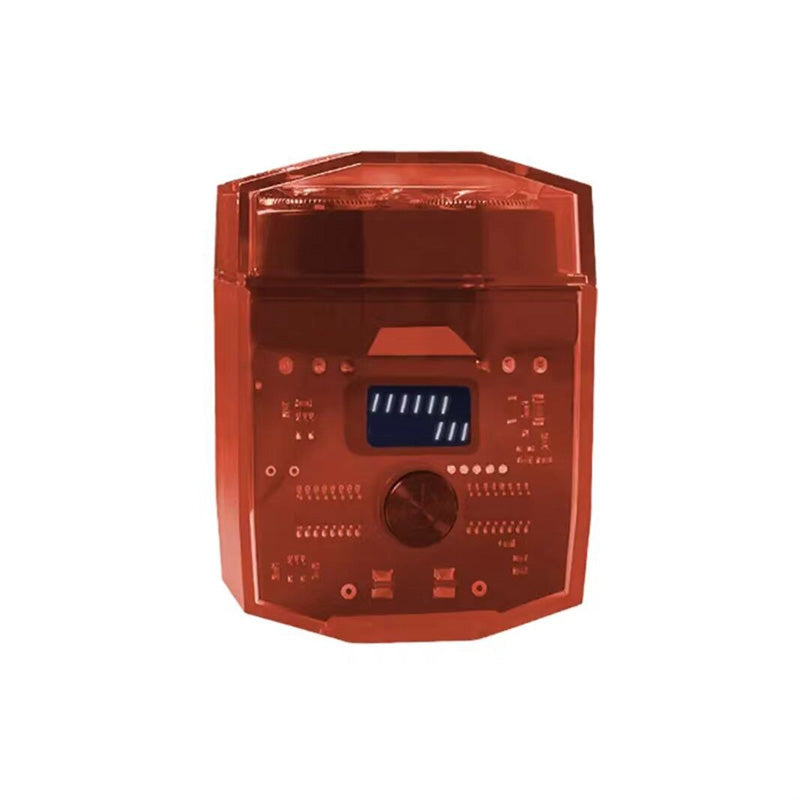 Transparent mini electrorasiser with low noise