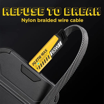 4-in-1 PD speed charging cable, 27 W, 65 W