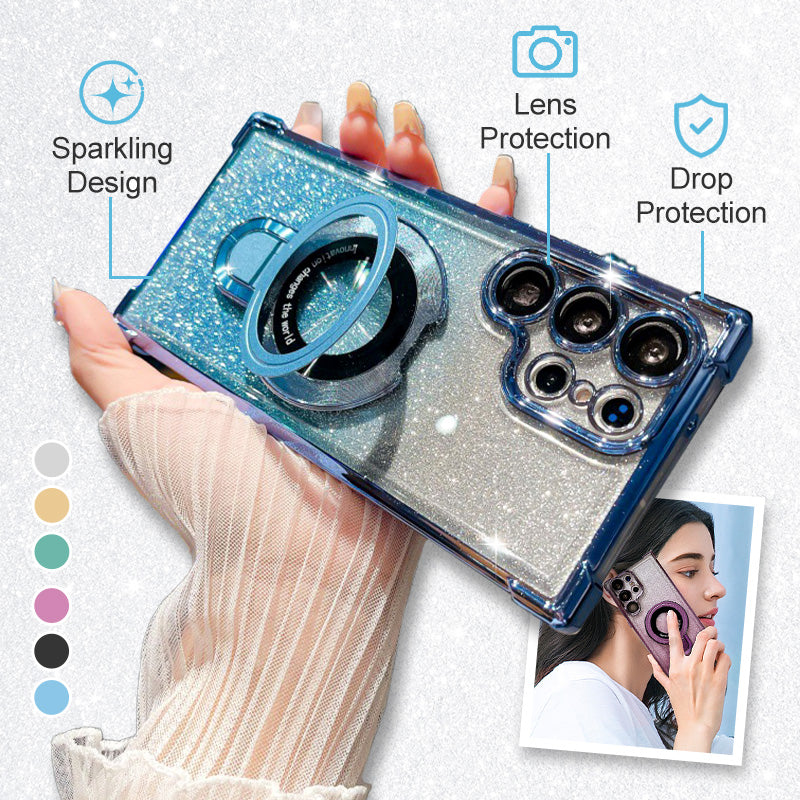 50 % rabatt🔥💥Superklassiskt magnetiskt glittertelefonskal till Samsung