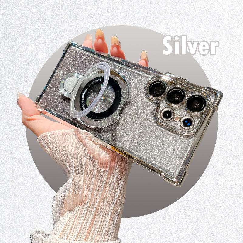 50 % rabatt🔥💥Superklassiskt magnetiskt glittertelefonskal till Samsung