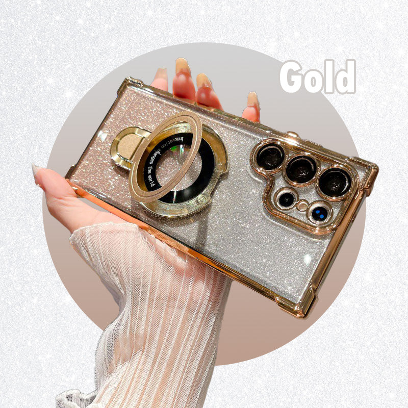 50 % rabatt🔥💥Superklassiskt magnetiskt glittertelefonskal till Samsung