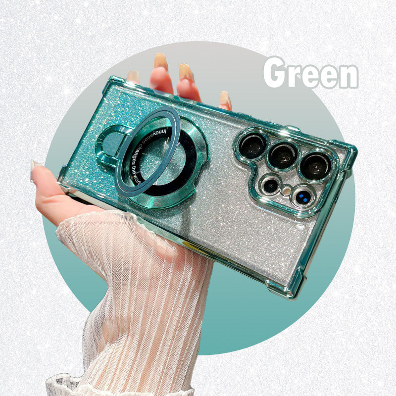 50 % rabatt🔥💥Superklassiskt magnetiskt glittertelefonskal till Samsung