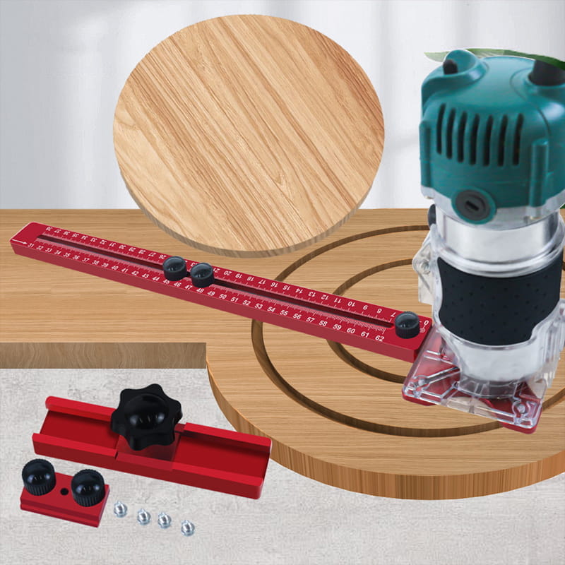 Staffa di fresatura 4 in 1 con base