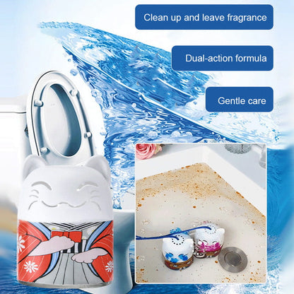 Cleaner per la toilette Happinesskatz nella bottiglia