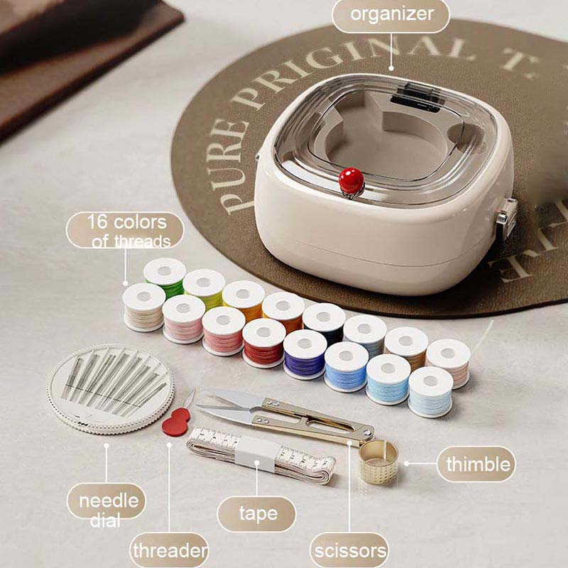 Double-aged magnetic sewing organizer set