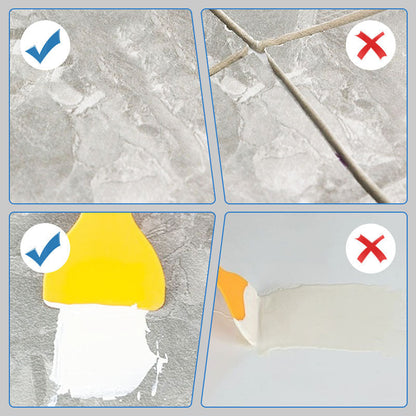 Multifunktionell gel för reparation av kakelsprickor