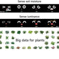 Fun Smart Flowerpot with Multiple Expressions, Plant-Free
