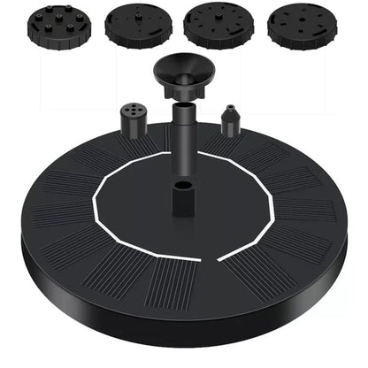 💧JETZT 50 % RABATT! ☀️ Solarbetriebene Springbrunnen-Vogeltränke-Pumpe – 1,4-W-Solarpanel, 4 Düsen & Tauchpumpe für Teich, Garten & Pool 🐦