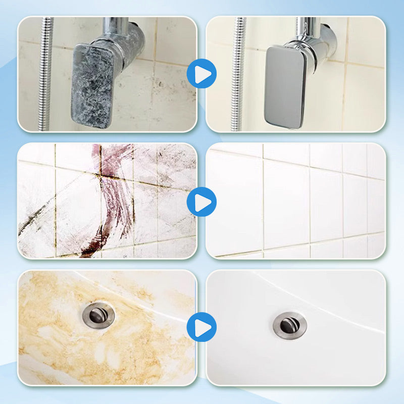 La pulizia del bagno per tutti gli usi rimuove in modo efficace la calce e le macchie