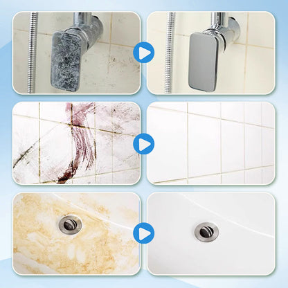 La pulizia del bagno per tutti gli usi rimuove in modo efficace la calce e le macchie