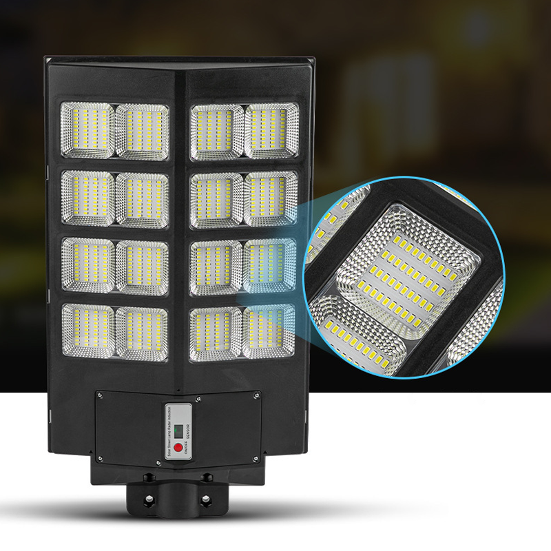 Smart Sather--Powered Street Lampe - Motioun Sensor, Remote Kontroll