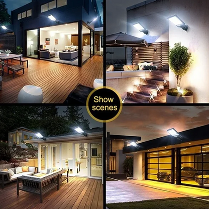 Smart Sather--Powered Street Lampe - Motioun Sensor, Remote Kontroll