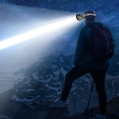 🔥Solange der Vorrat reicht 40 % Rabatt!🎉 Superhelle wiederaufladbare Hochleistungs-Stirnlampe