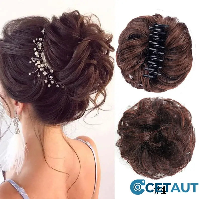 💥Heißer Verkauf - 50% RABATT💥Krallen-Clip Perücke für natürliches Haar bun