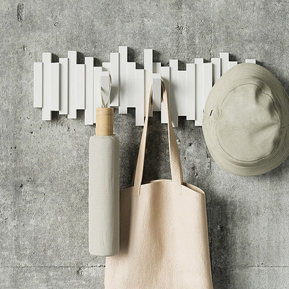 🎹Add some romance to the room Creative wall coat rack with retractable hooks