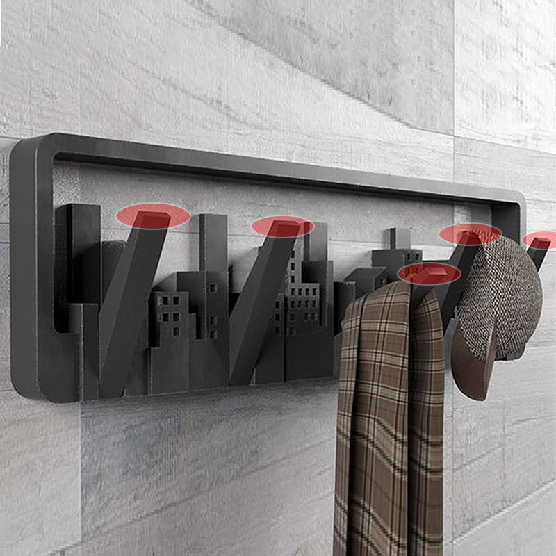 🎹Add some romance to the room Creative wall coat rack with retractable hooks