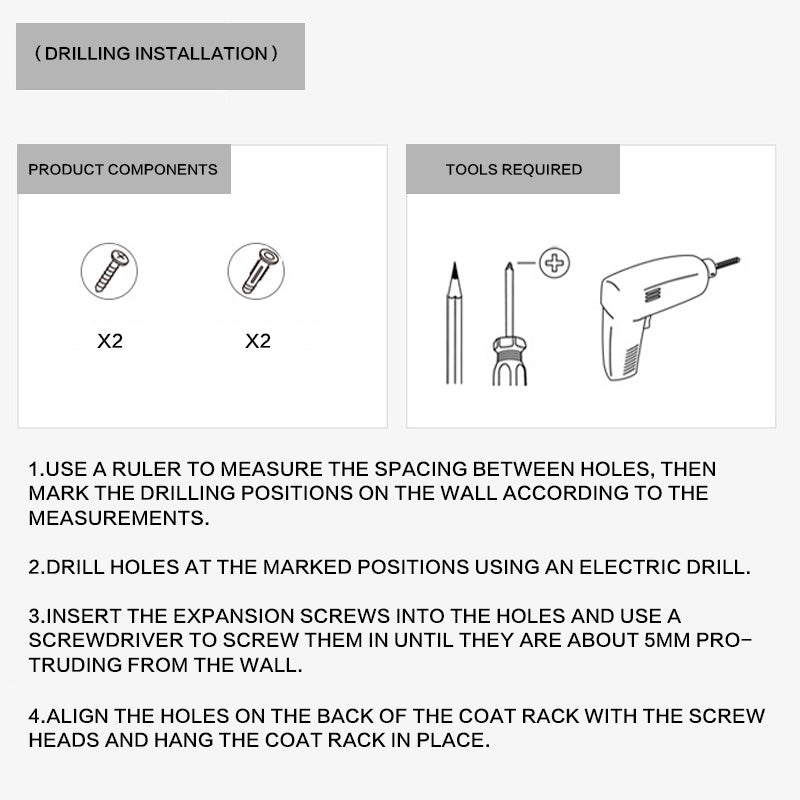 🎹Add some romance to the room Creative wall coat rack with retractable hooks