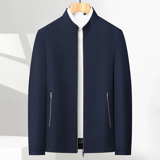 🔥（58 % Rabatt auf den Spotpreis und kostenloser Versand） Herren-Freizeitjacke mit Stehkragen und Reißverschluss