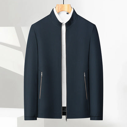 🔥（58 % Rabatt auf den Spotpreis und kostenloser Versand） Herren-Freizeitjacke mit Stehkragen und Reißverschluss