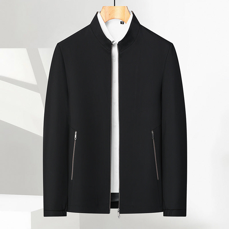 🔥（58 % Rabatt auf den Spotpreis und kostenloser Versand） Herren-Freizeitjacke mit Stehkragen und Reißverschluss