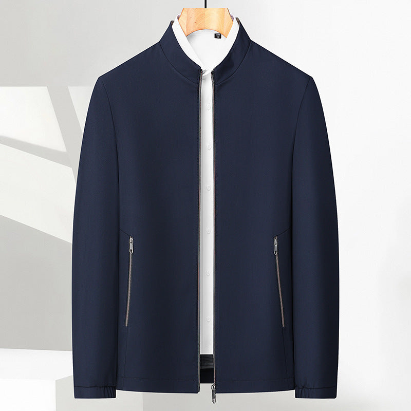 🔥（58 % Rabatt auf den Spotpreis und kostenloser Versand） Herren-Freizeitjacke mit Stehkragen und Reißverschluss