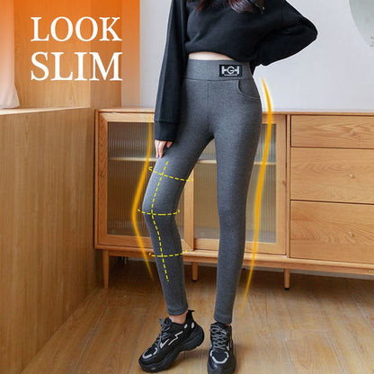 👖 60% RABATT! 🎉 Thermo-Kaschmir Slim-Fit-Hose – Hochwärmend, Luxuriös Weich & Schmeichelhafte Passform 📦