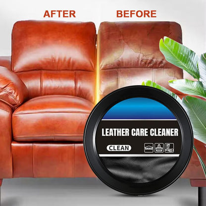 Leather care cleaner