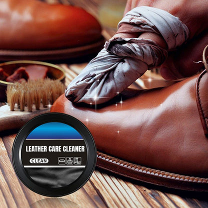 Leather care cleaner