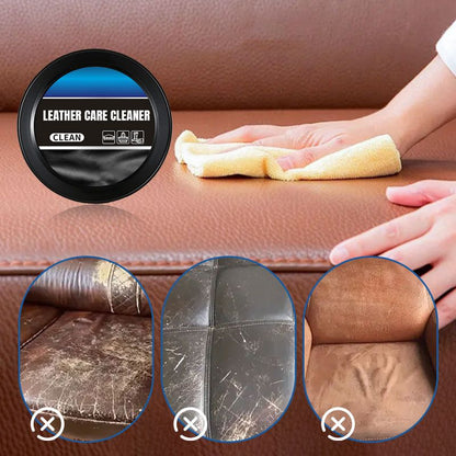 Leather care cleaner