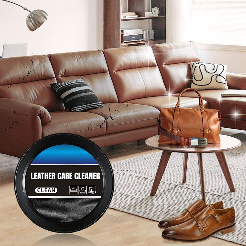 Leather care cleaner