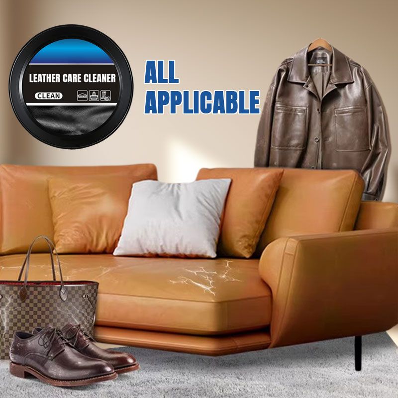 Leather care cleaner