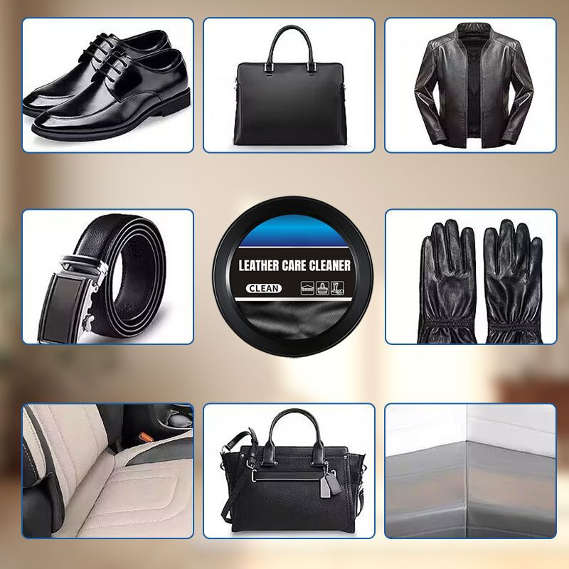 Leather care cleaner