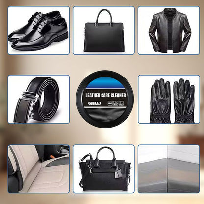 Leather care cleaner